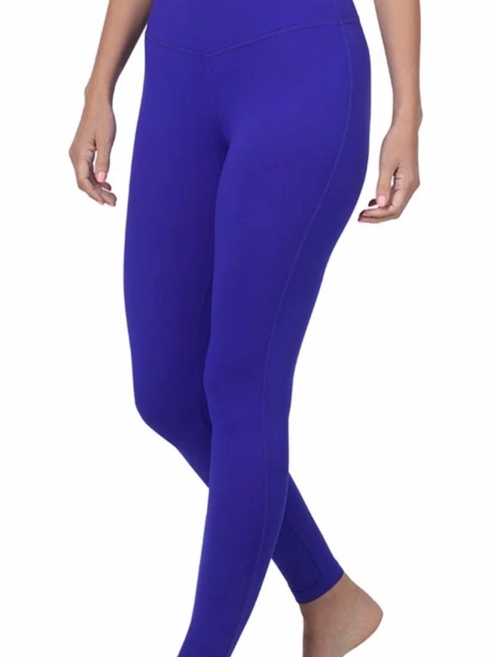 High-Waist Performance Leggings in Royal Blue